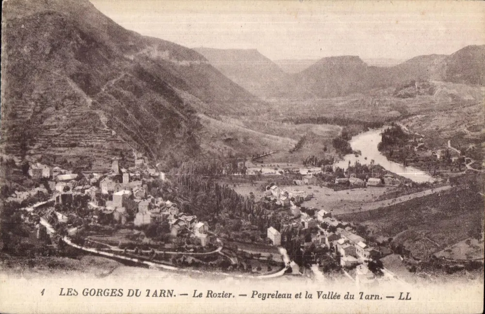 Les Gorges du Tarn — Le Rozier — Peyreleau und das Tal des Tarn — LL - Vorderseite
