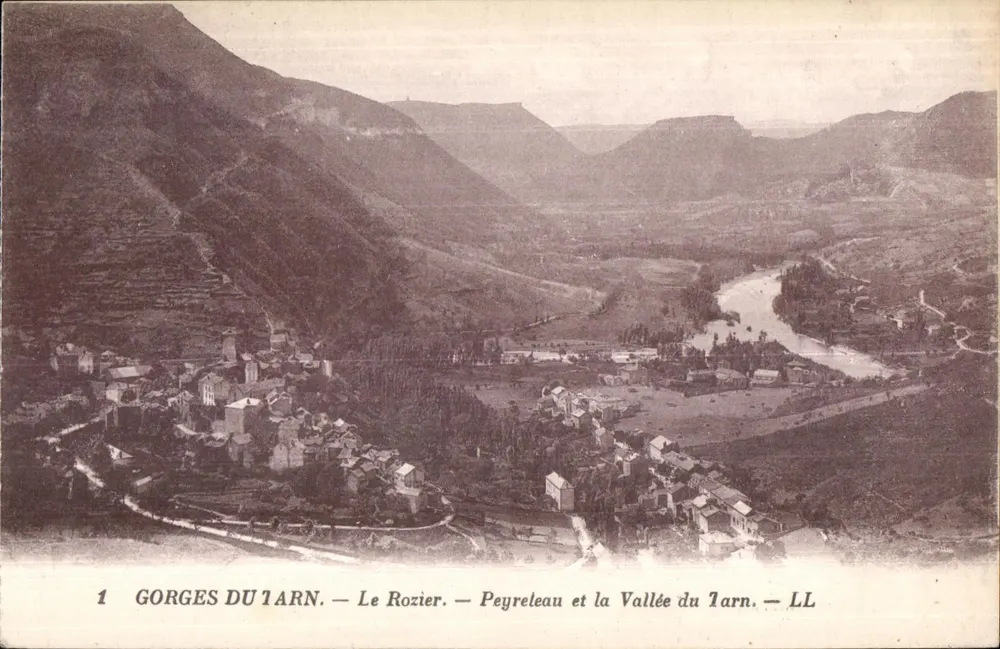 Gorges du Tarn — Le Rozier — Peyreleau und das Tal des Tarn — LL - Vorderseite