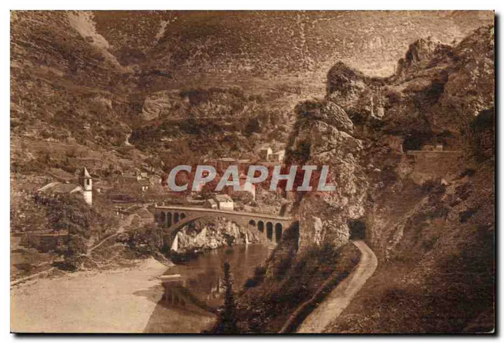 Gorges do Tarn — St-Chély-du-Tarn — Soc. Imp. Art. Toulouse - Frente