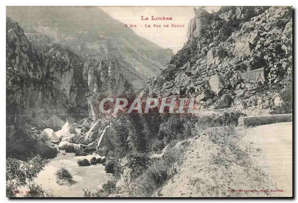 Die Lozère — Le Pas de Soucy — Phototype Tabouche, Jérôme, Boudottes - Vorderseite