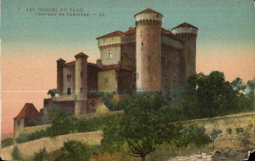 As Gorges do Tarn — Castelo de Cabrière — LL - Frente