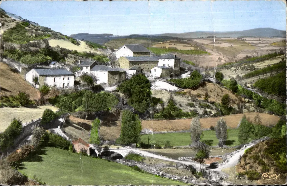 Malviala bei Chambon-Chatteau — Tal der Ance — Imprimerie Comblard - Vorderseite