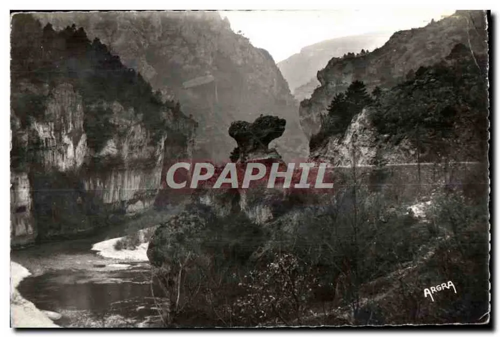 Gorges du Tarn — Le Champignon — Éditions ARGRA - Frente