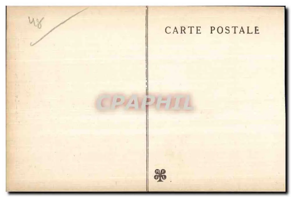 Gorges do Tarn — O Castelo de ROCHEBLAVE — Editor não identificado, n° de série 115 - Verso