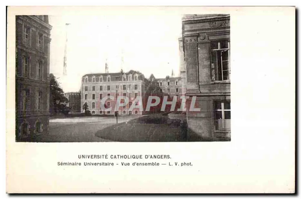 Université Catholique d'Angers — Vue d'ensemble — L. V. phot. - Vorderseite