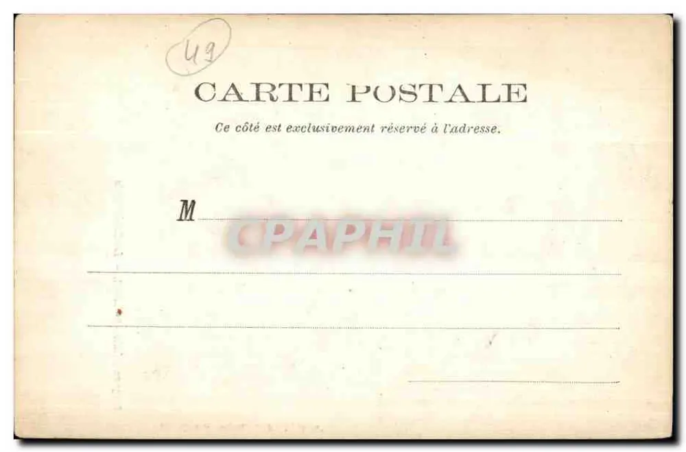 Angers (Maine-et-Loire) — Ansicht der Kathedrale — Hachette et Cie, photo - Rückseite