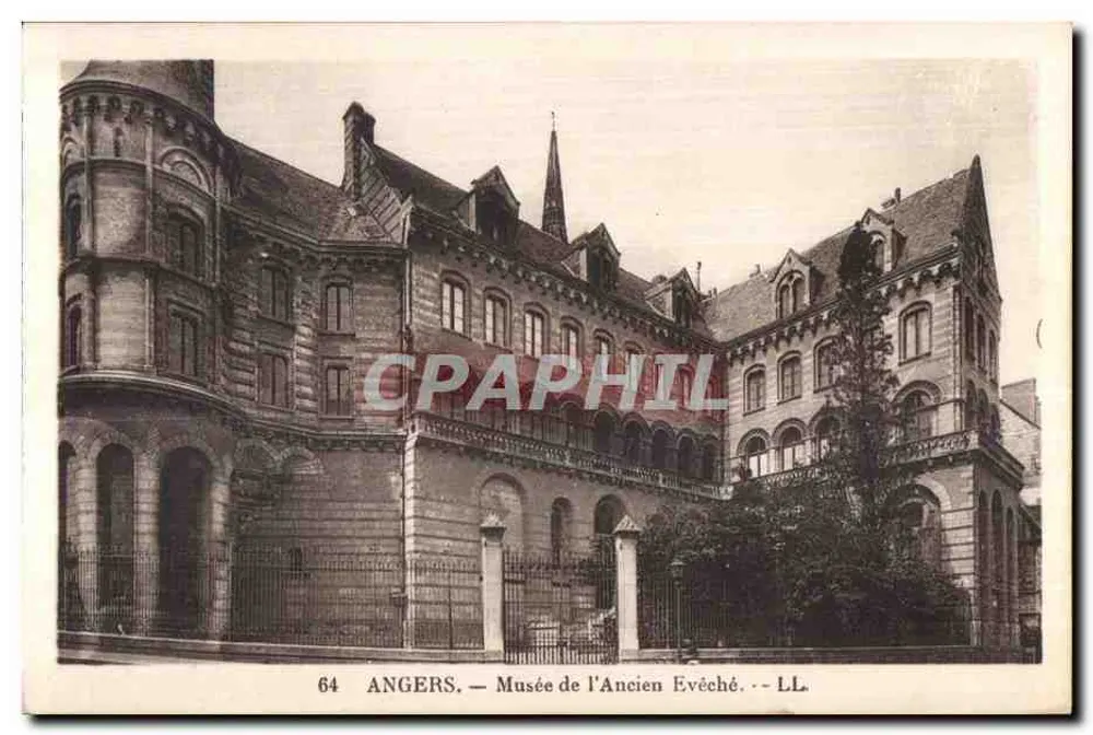 Angers — Museu do Velho Bispo — LL - Frente