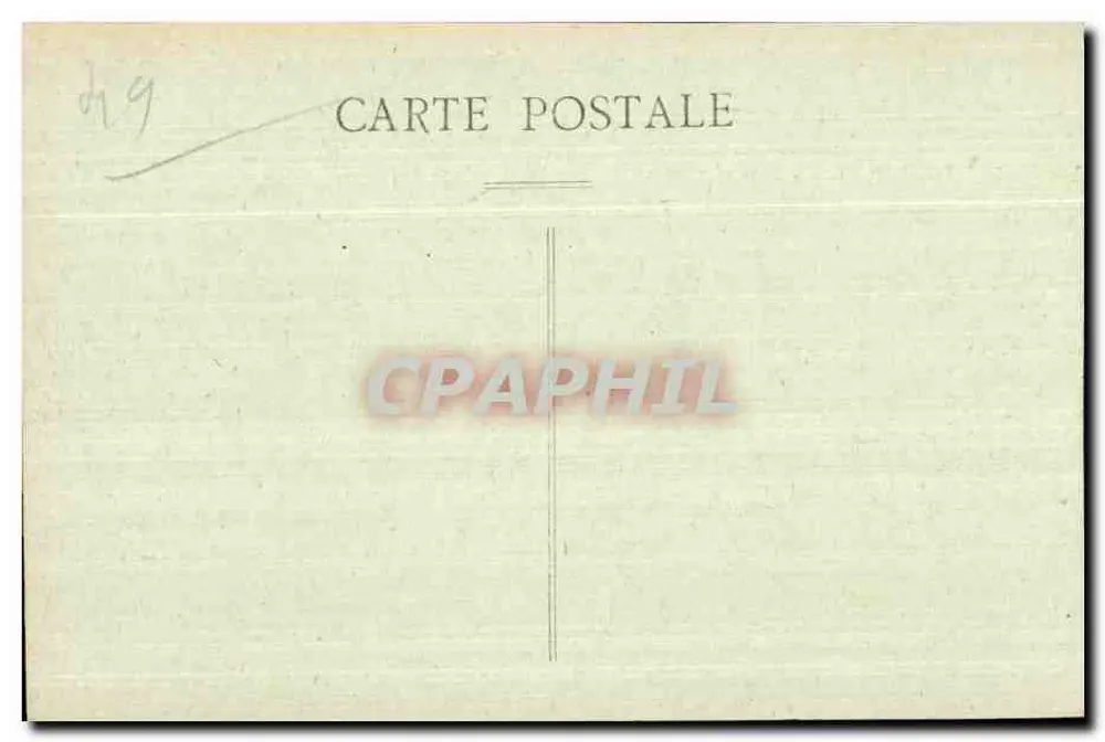Angers — Boulevard de la Mairie, atualmente boulevard Bessonnewau — L. V. fot. - Verso