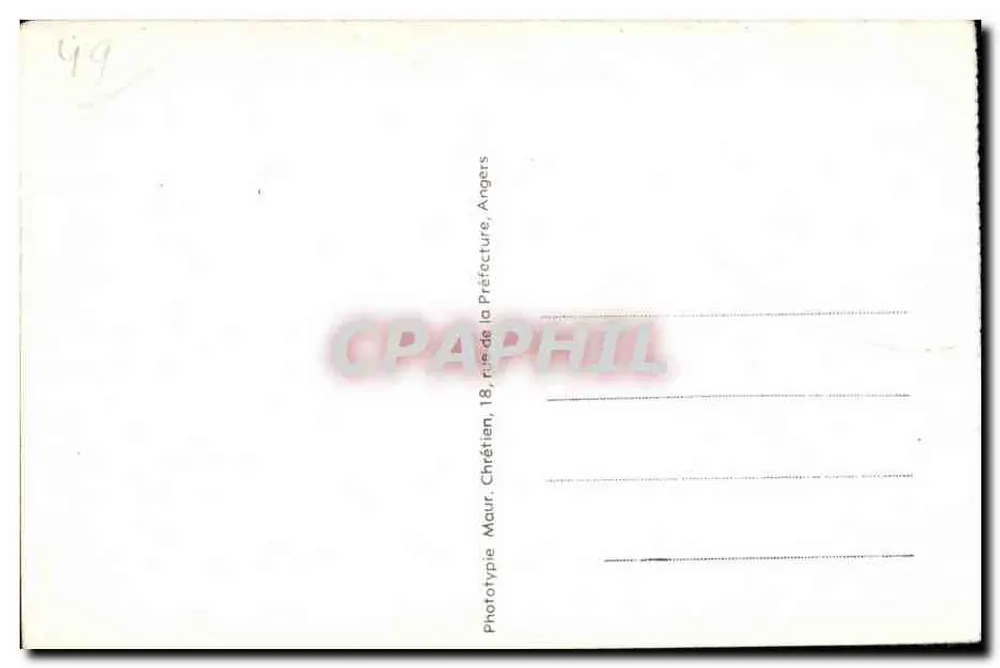 Angers — El Teatro Municipal — Graphil - Reverso