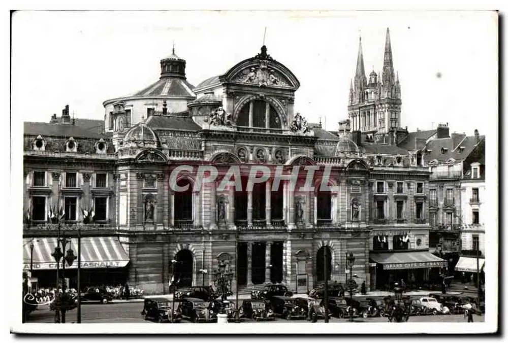 Angers — O Teatro — Combier & Vacon - Frente