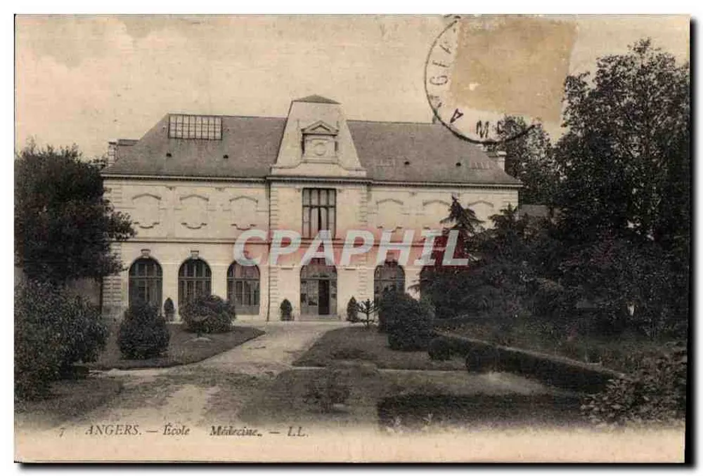 Angers — Escola de Medicina — LL. - Frente