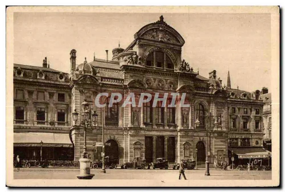 Angers — Das Theater — Éditions d'Art Yvonne, Paris - Vorderseite