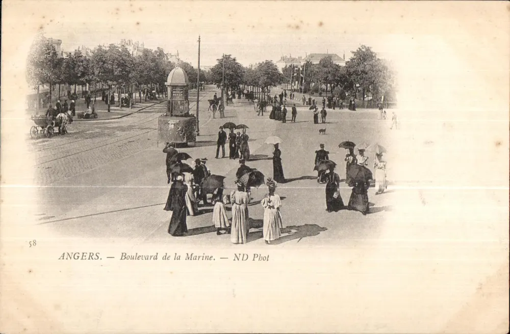 Angers — Boulevard de la Marine — ND Phot - Frente