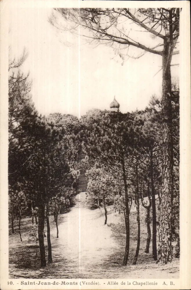 Saint-Jean-de-Monts (Vendée) — Allée de la Chapellenie — A. B. - Vorderseite