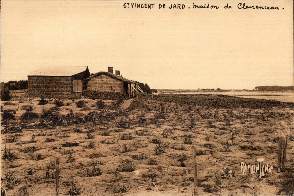 St-Vincent-de-Jard - Casa de Clemenceau - Frente