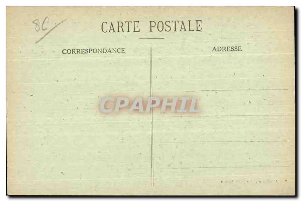 Thermische Station La Roche-Posay — Hotel du Parc (Eigentum der Hydro-Mineral-Gesellschaft) — Eug. Arambourou, phot. Châtellerault - Rückseite