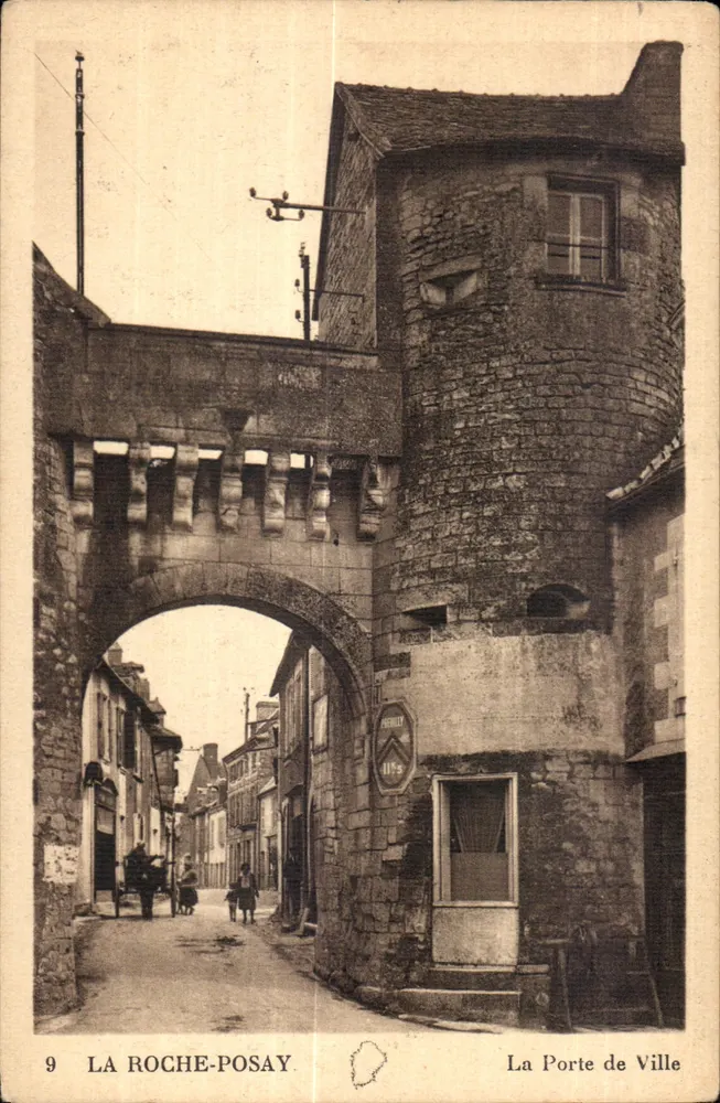 La Roche-Posay — Die Stadtportal — Edition Monteil - Vorderseite