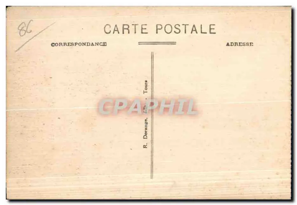La Roche-Posay (Vienne) — Das Thermalbad — R. Dorange, Verlag Tours - Rückseite