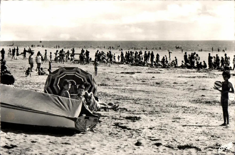 Notre-Dame de Monts (Vendée) — A praia — Edição da Europa - Frente