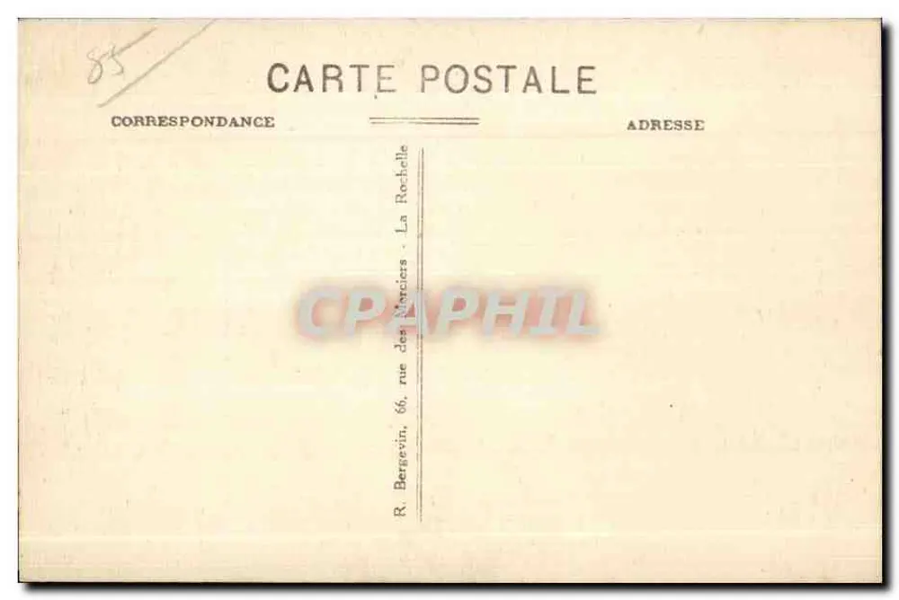 Antigny (Vendée) - Kalvarienberg und Höhle der Gripponnière — n° 12765 - Rückseite