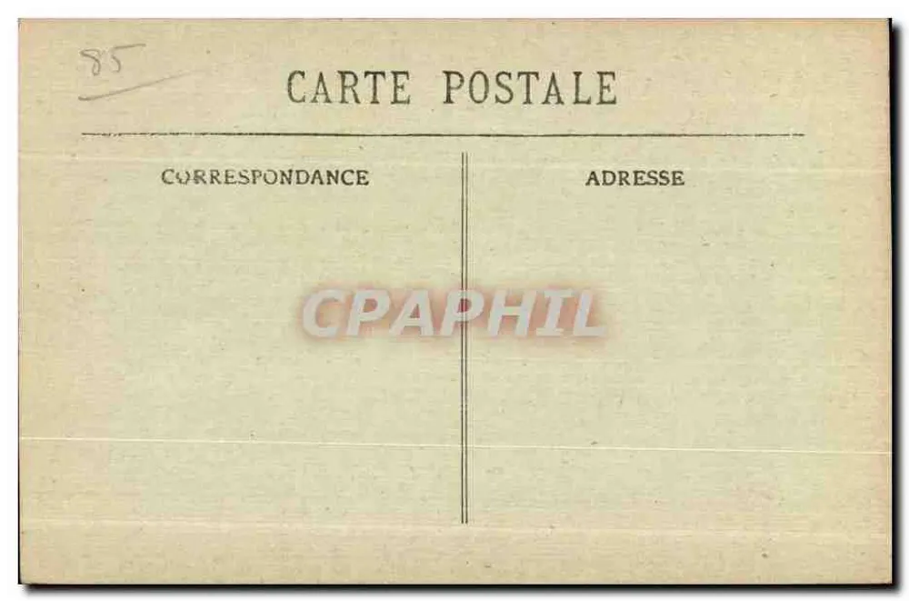 Les Sables-d'Olonne — Das ewige Lächeln der Sablaise — Verleger Limousin, n°7 - Rückseite