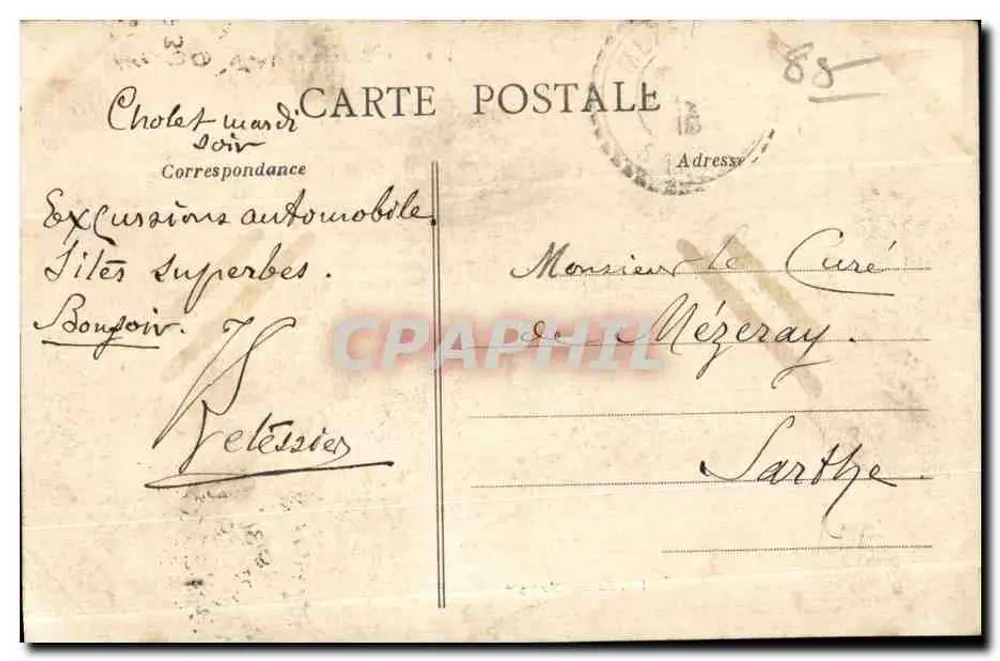 Saint-Laurent (Vendée) — Vista geral — Lib. Poupin, Morlaix - Verso