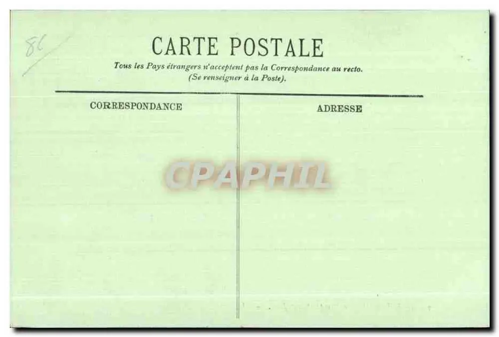Poitiers — A Igreja de São João — LL - Verso