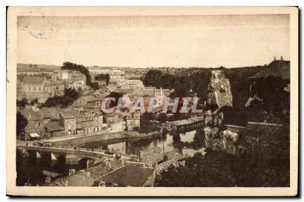 Poitiers — Der Pont Joubert und der Rocher de Coligny — CIL. BEGRAND, POITIERS - Vorderseite