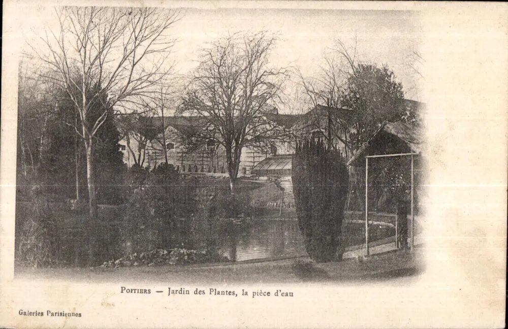 Portiers — Jardin des Plantes, das Wasserbecken — Galeries Parisiennes - Vorderseite