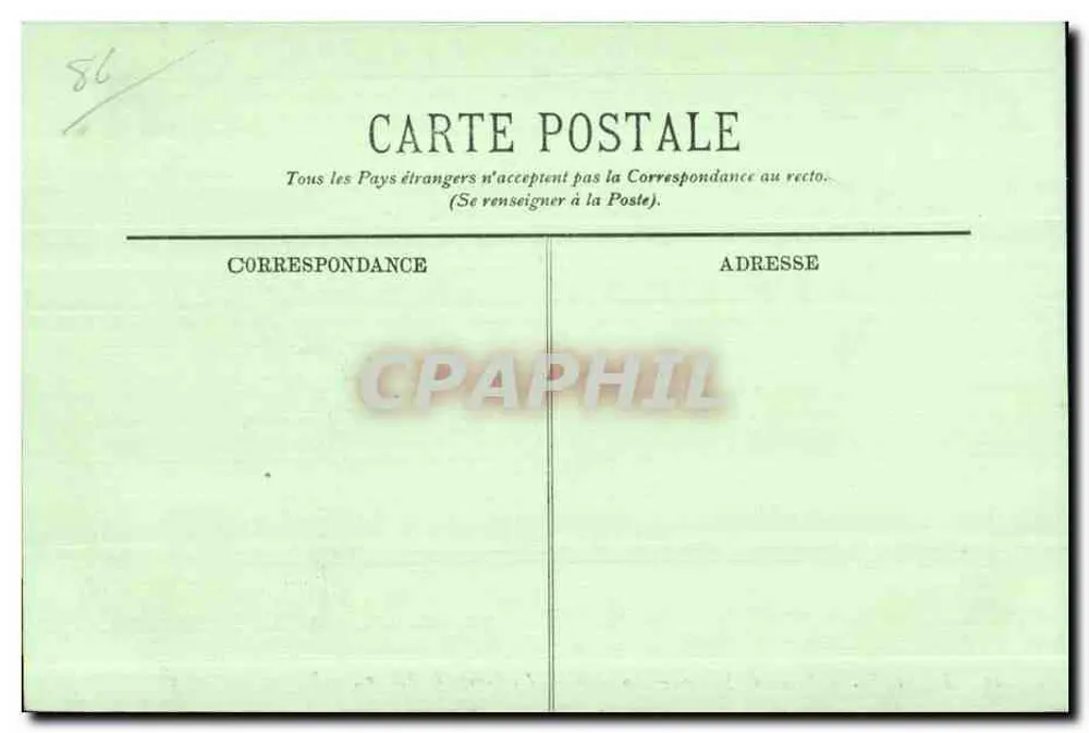 Poitiers — Palast der Gerechtigkeit — Das Kamin der Grafen von Poitiers — LL - Rückseite