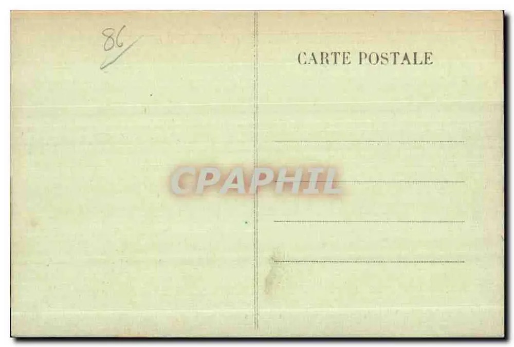 Poitiers — Der Neubruecke und allgemeiner Blick — Verlag C. T. S. Poitiers - Rückseite