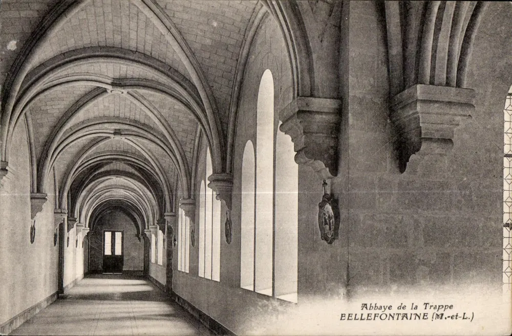 Abadia de La Trappe — Bellefontaine (M.-et-L.) — editor não identificado - Frente