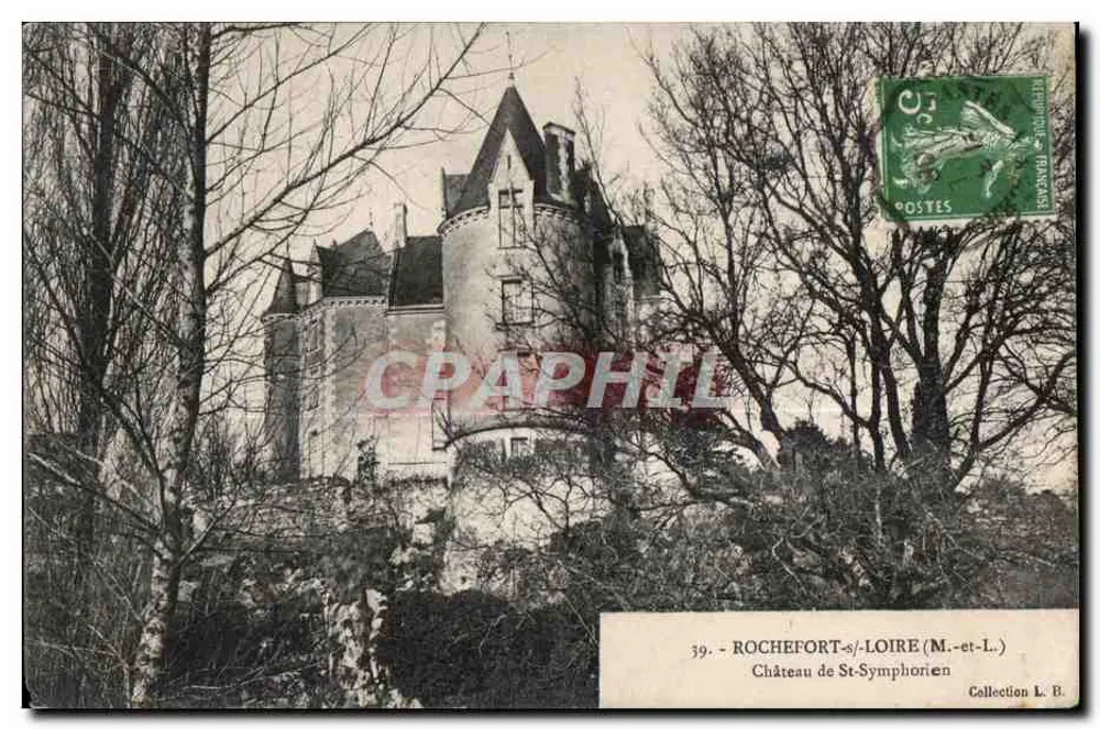 Schloss St-Symphorien — Rochefort-sur-Loire (Maine-et-Loire) — Sammlung L. B. - Vorderseite