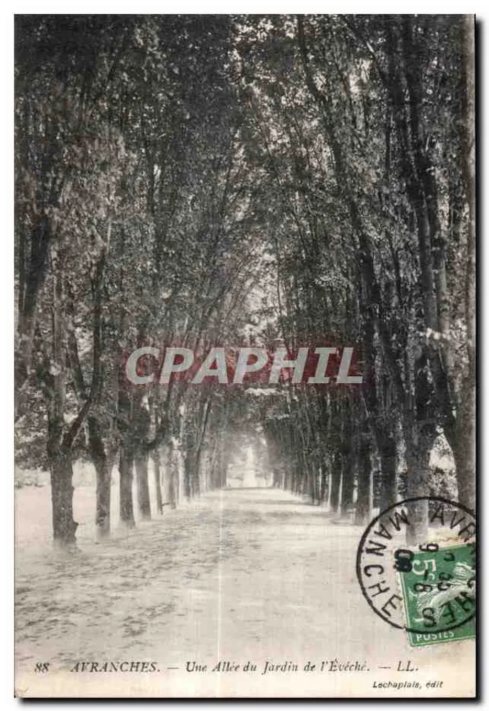 Avranches — Ein Weg im Garten des Bischofs — Lechaplaïs, Verlag - Vorderseite