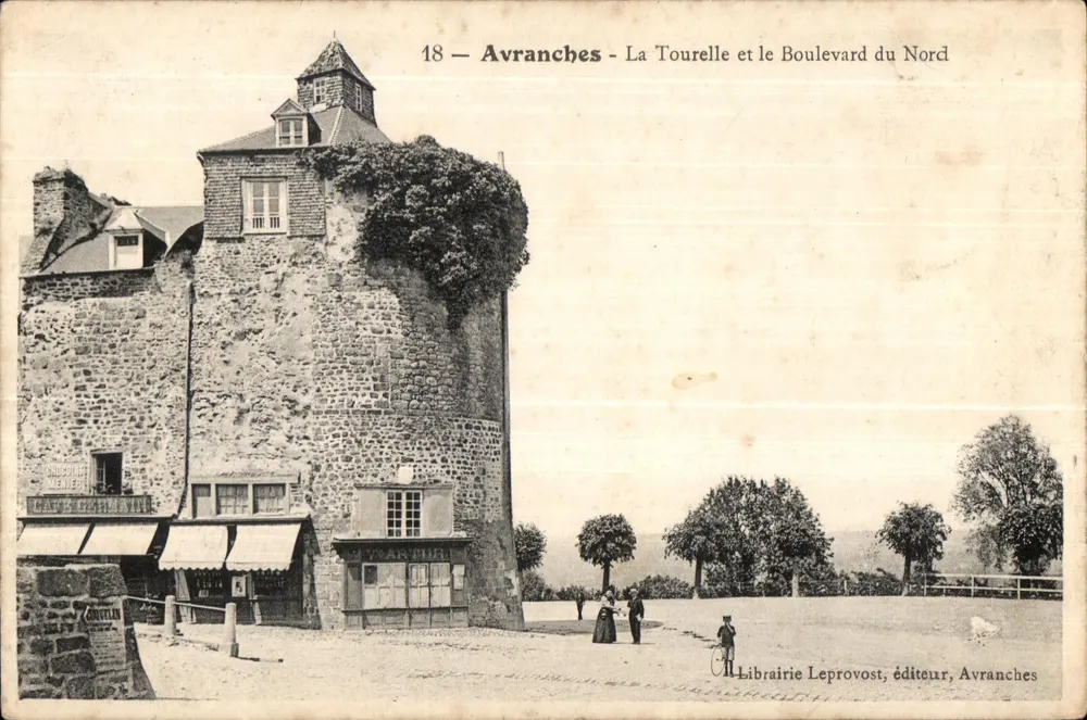 Avranches - La Tourelle und der Boulevard du Nord — Librairie Leprovost, Verlag, Avranches - Vorderseite