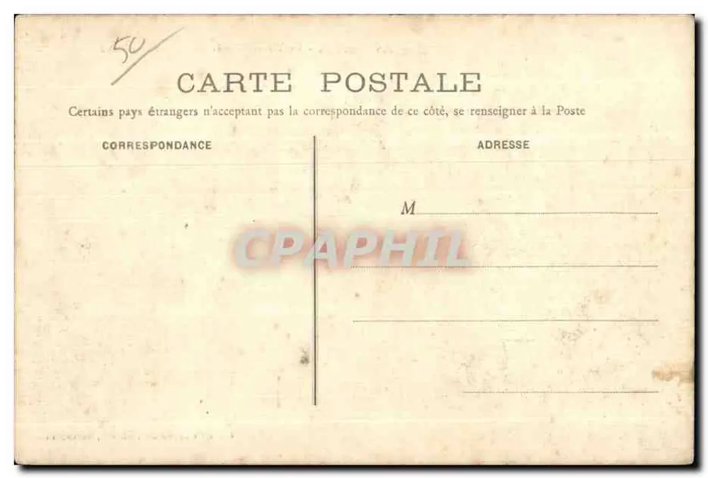 Avranches - La Tourelle und der Boulevard du Nord — Librairie Leprovost, Verlag, Avranches - Rückseite