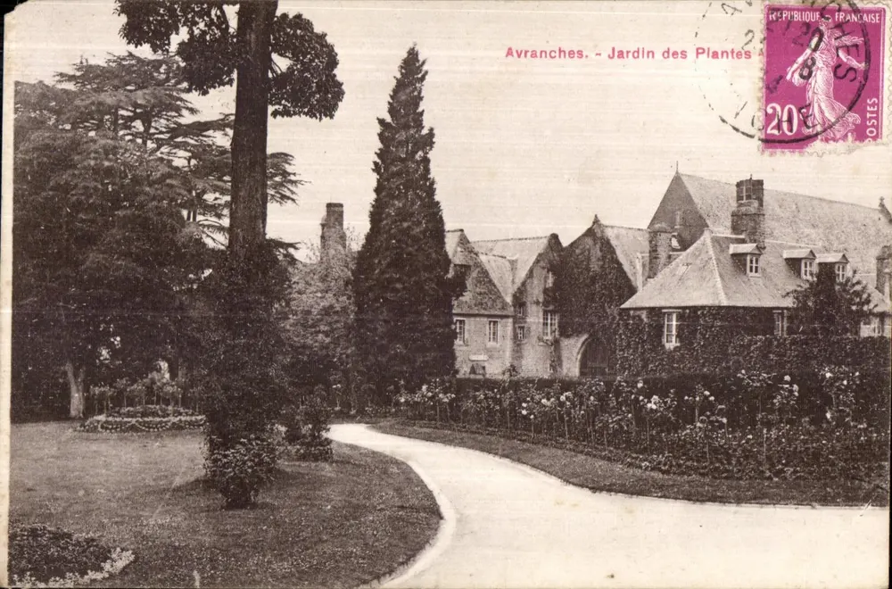 Avranches - Giardino delle Piante — Simibronure A. Breyger frères, Parigi - Recto