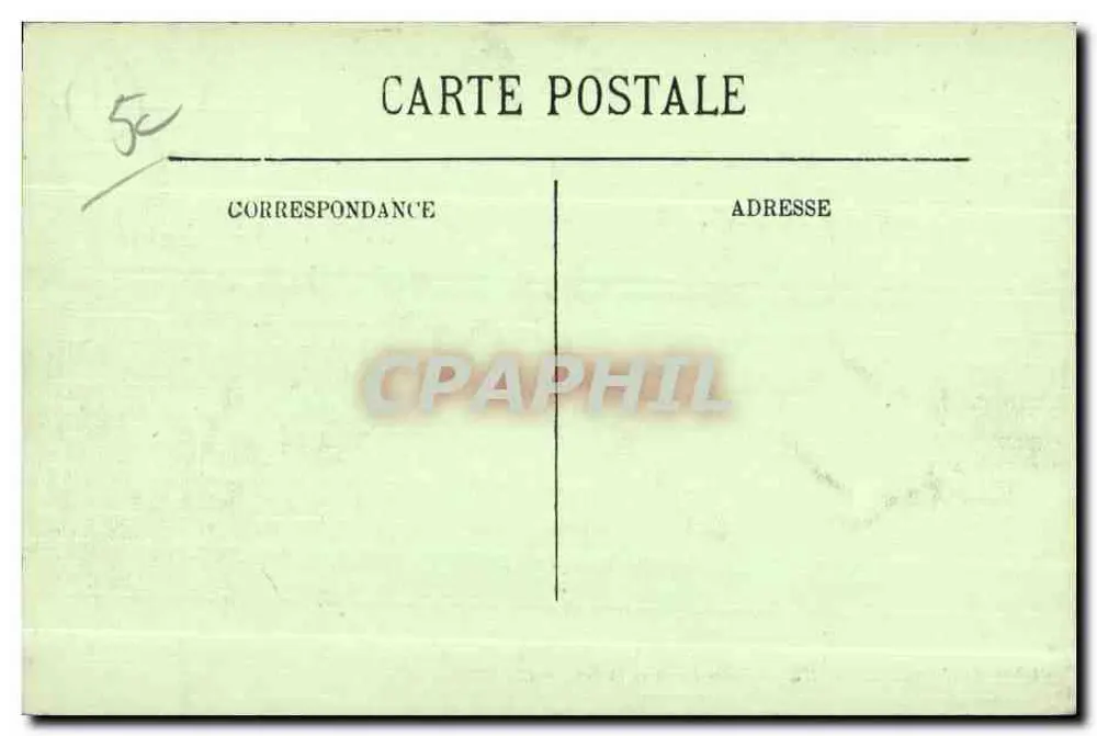 Avranches — A Escola Notre-Dame e a Sée — LL. - Verso