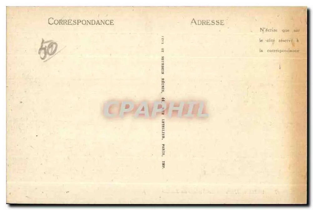 Avranches — O Palácio de Justiça — LL - Verso