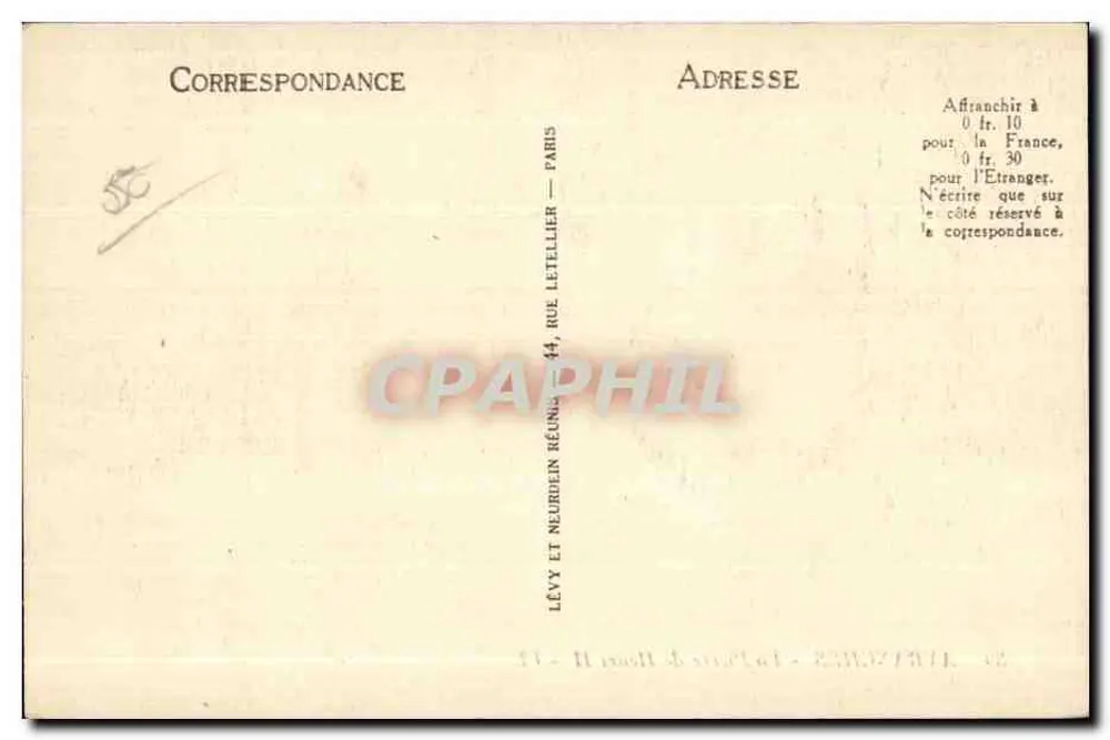 Avranches - A Pedra de Henri II - LL - Verso