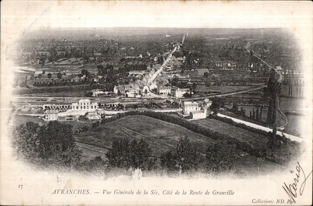 Avranches — Allgemeine Ansicht der Sée, Seite der Route nach Granville — ND Phot - Vorderseite