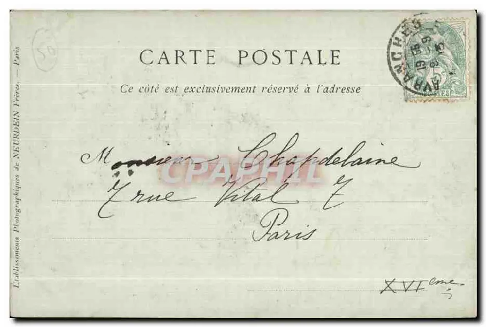 Avranches — Allgemeine Ansicht der Sée, Seite der Route nach Granville — ND Phot - Rückseite
