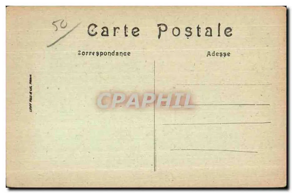 Avranches — Le Petit Teritre und die Route von Granville — LL. n°12 - Rückseite