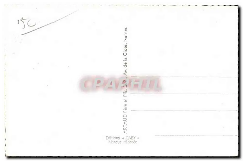 Avranches — Kirche Notre-Dame des Champs, Öffentlicher Garten, Botanischer Garten, Patton-Denkmal, Avranches-Hut — Editions Gaby - Rückseite
