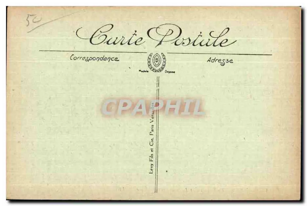 Avranches — Estabelecimento Instituto Notre-Dame — LL - Verso