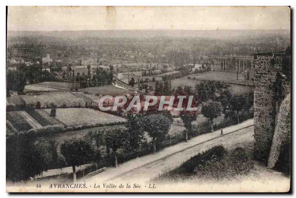 Avranches - A Vale da Sée - LL - Frente