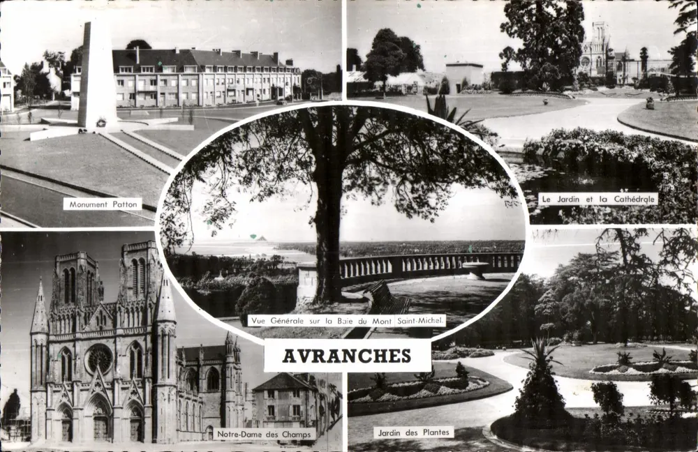 Avranches — Vista Geral sobre a Baía do Monte Santo Michel — Editor ArtAUD & Cie, Nantes - Frente