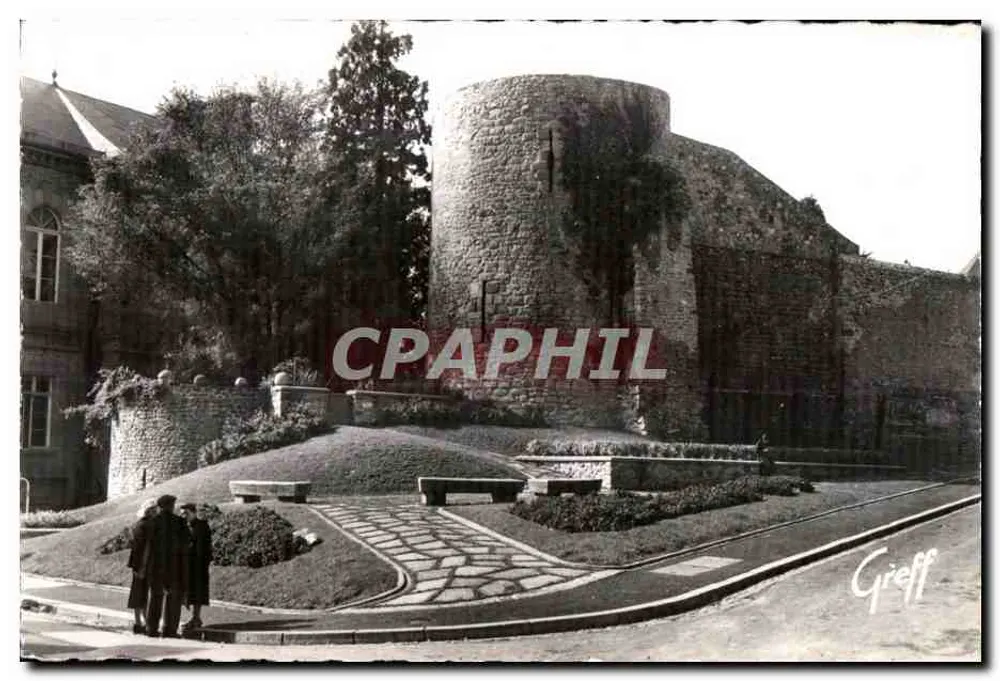 Avranches (Manche) — O Donjon — Greff - Frente