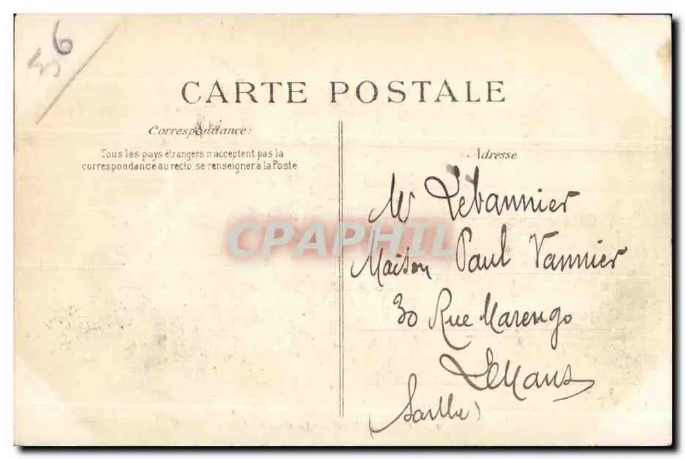 Cherbourg — El Gran Teatro — L. G. n°24 - Reverso