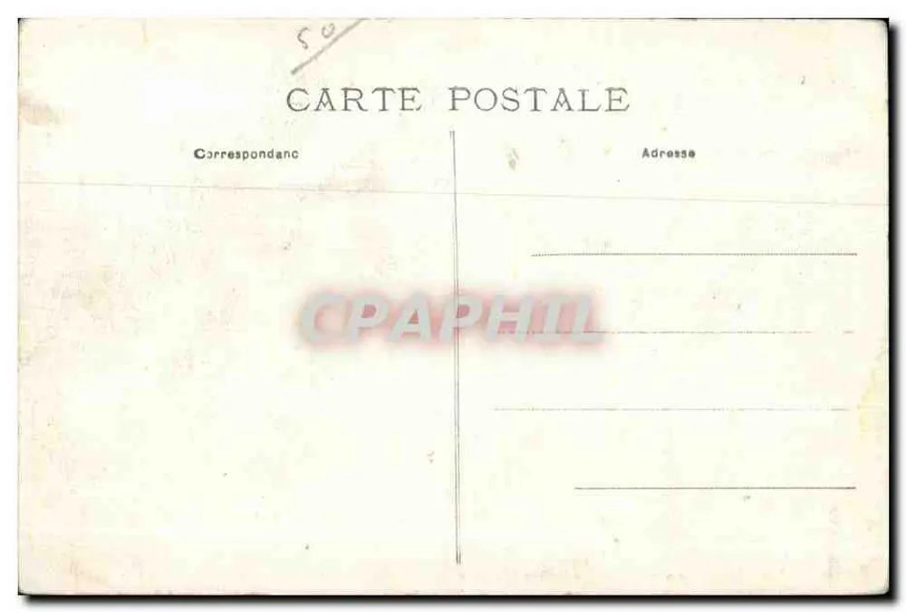 Cherbourg — Ziviler Hospiz-Krankenhaus — Edition L. Ratti, Neuheiten und Konfektionen, Cherbourg - Rückseite
